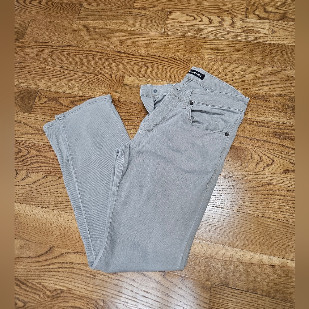 Men's 30x30 Mavi Light Grey Slim Fit Jeans